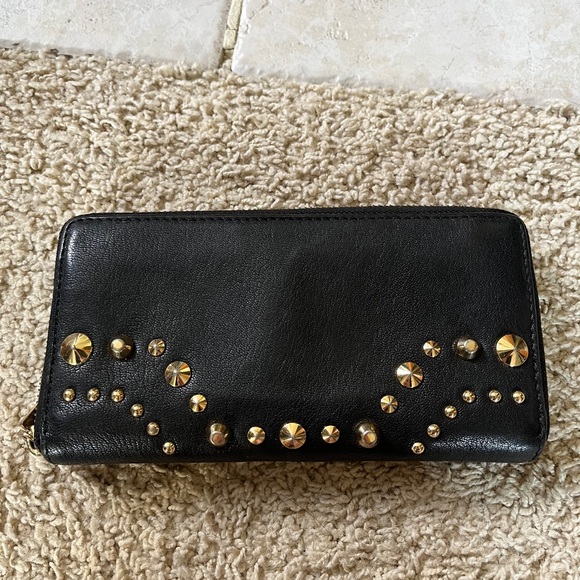 Women’s Black Studded Juicy Couture Wallet - Picture 1 of 11